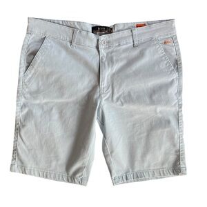 BOSS Men's Schino powder Blue Slim Fit Shorts